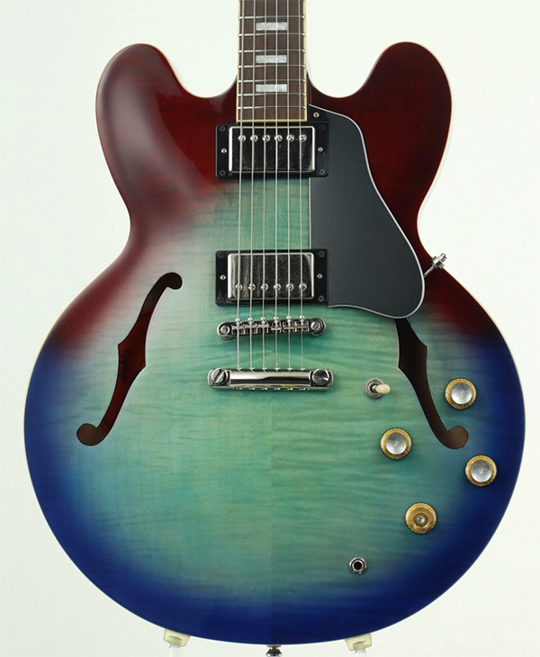 エレキギター エピフォン Epiphone ES-335 Figured Blueberry Burst 2021年製
