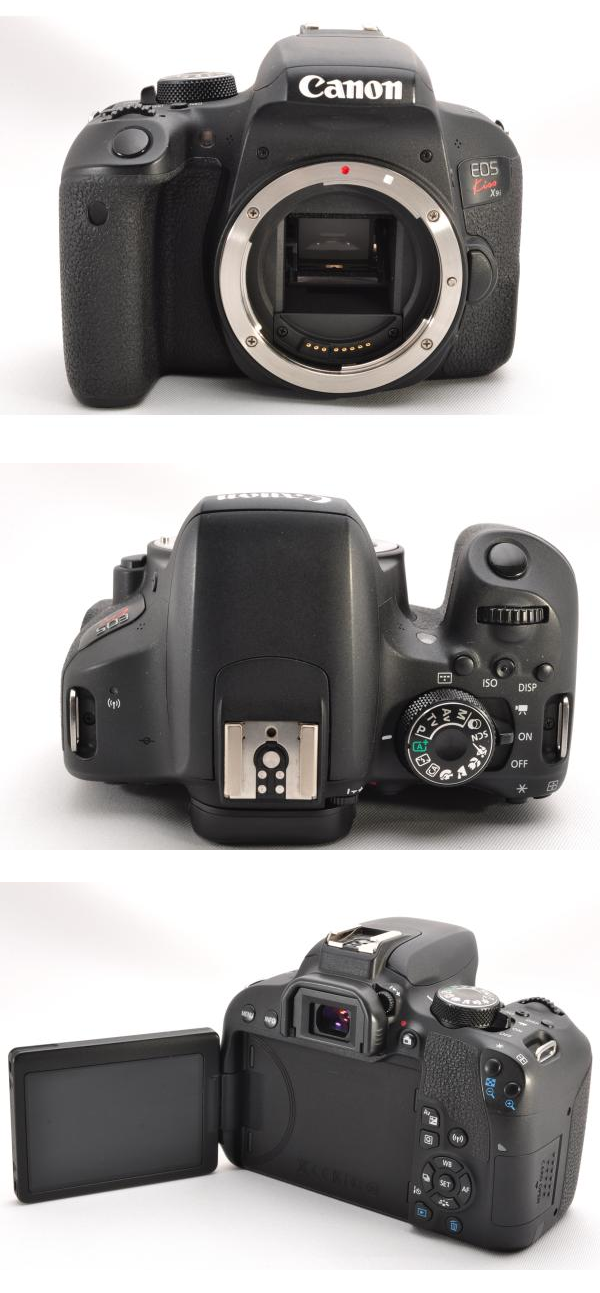 カメラ 中古 デジタル一眼レフ Canon キヤノン EOS kiss x9i トリプルレンズ