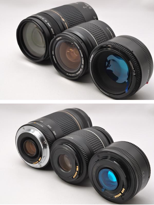 カメラ 中古 デジタル一眼レフ Canon キヤノン EOS kiss x9i トリプルレンズ