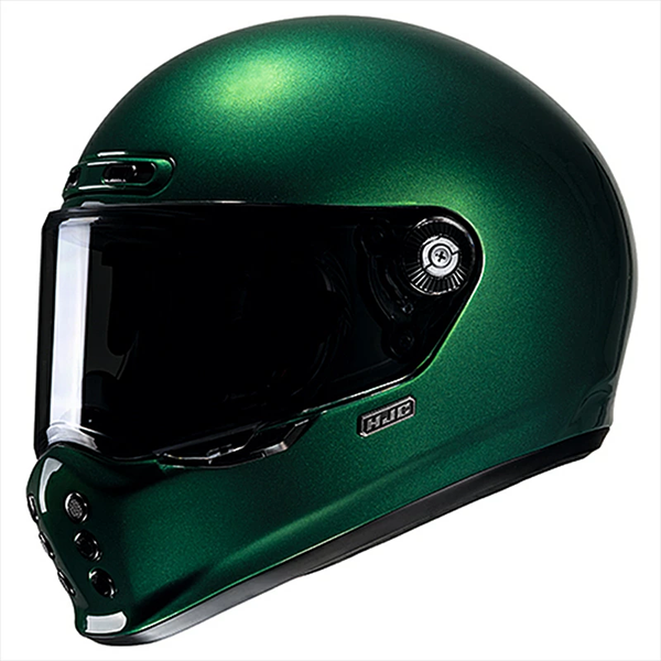フルフェイス ヘルメット HJC HJH248 V10 SOLID DEEP GREEN L