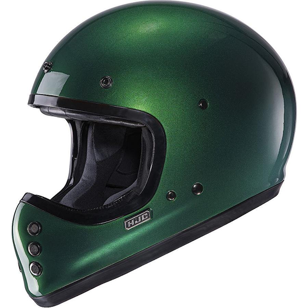 フルフェイス ヘルメット HJC HJH248 V10 SOLID DEEP GREEN L