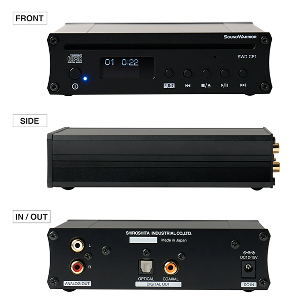 コンパクト CDプレーヤー SWD-CP1 SOUNDWARRIOR