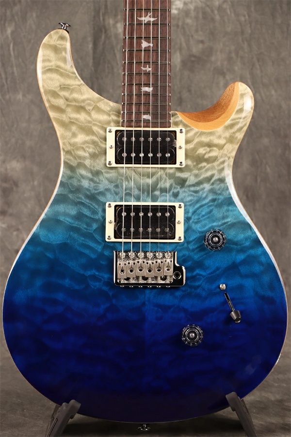 エレキギター ポールリードスミス Paul Reed Smith SE Custom 24 Quilt Blue Fade