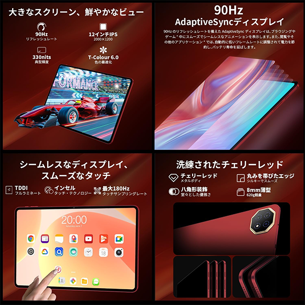 タブレット Teclast T60Ai 12型 Android15
