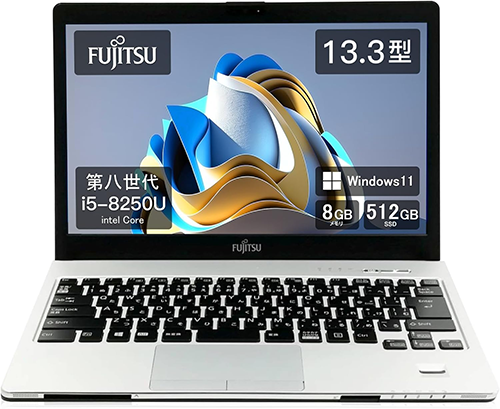 中古 ノートPC 富士通 Lifebook S938 13.3型 8th i5 Win11
