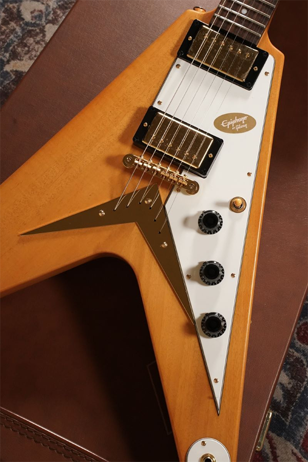 エレキギター エピフォン Epiphone Custom Shop 1958 Korina Flying V  