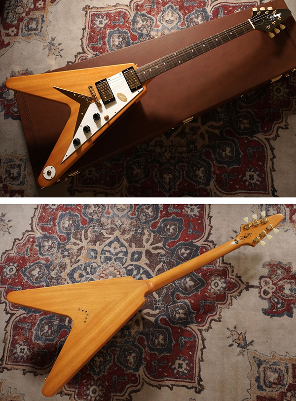 エレキギター エピフォン Epiphone Custom Shop 1958 Korina Flying V  