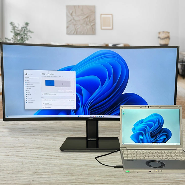 中古 DELL U3419W 34型 曲面湾曲 液晶モニター ディスプレイ