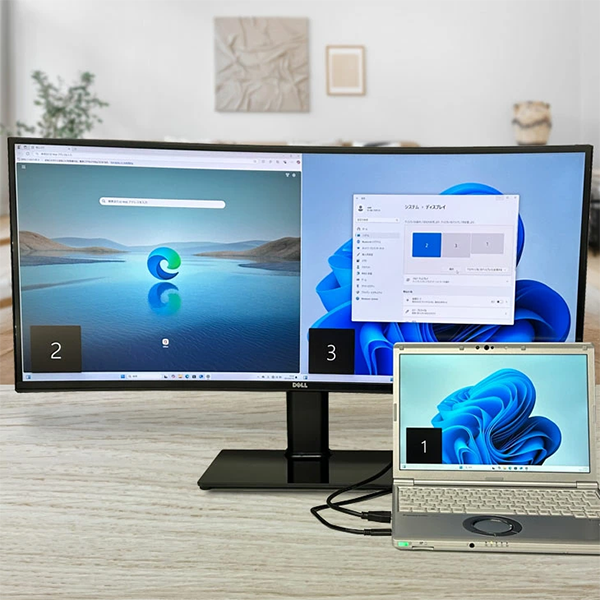 中古 DELL U3419W 34型 曲面湾曲 液晶モニター ディスプレイ
