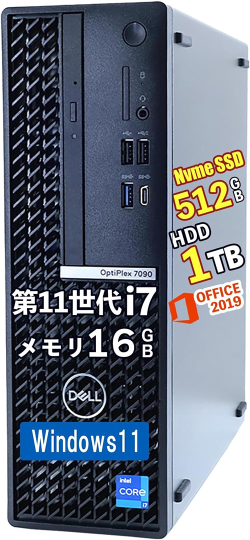デスクトップPC Dell OptiPlex7090 11th i7 Win11