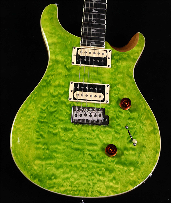 エレキギター ポールリードスミス PRS SE Custom24 Quilt Eriza Verde
