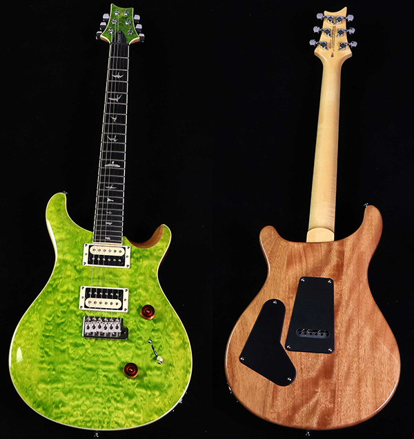 エレキギター ポールリードスミス PRS SE Custom24 Quilt Eriza Verde
