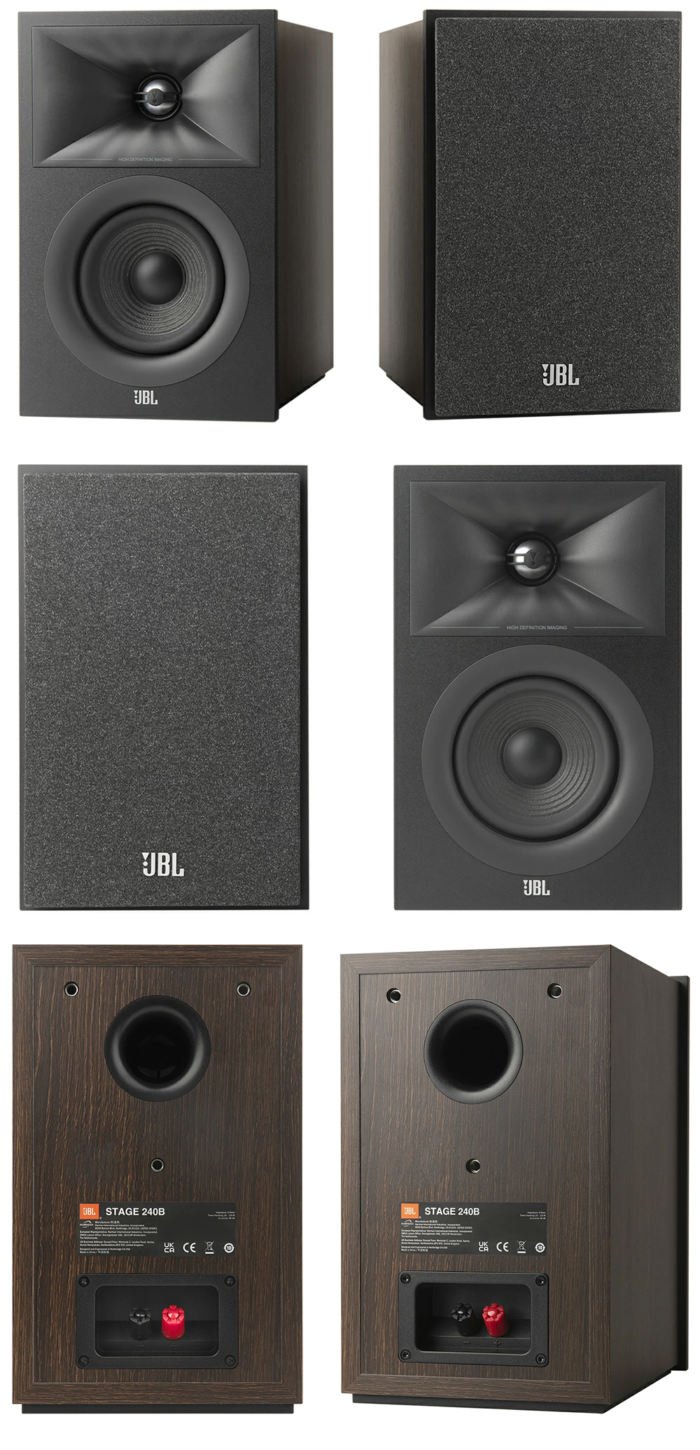 ブックシェルフスピーカー STAGE 240B （ペア）JBL