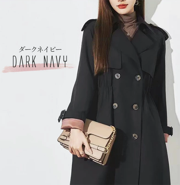 レディース トレンチ コート スプリングコート ロング STANZA DOLCE