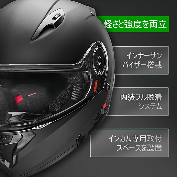 システム ヘルメット FF868 フクセー