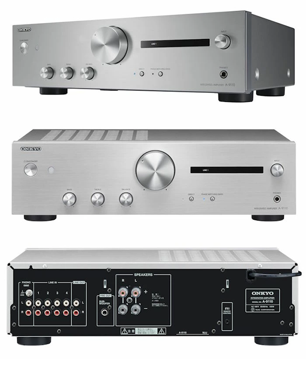 プリメインアンプ A-9110 シルバー オンキヨー ONKYO