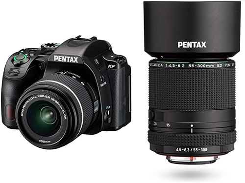 新品 カメラ デジタル一眼レフ PENTAX KF ダブルズーム DA 18-55mm DA 55-300mm