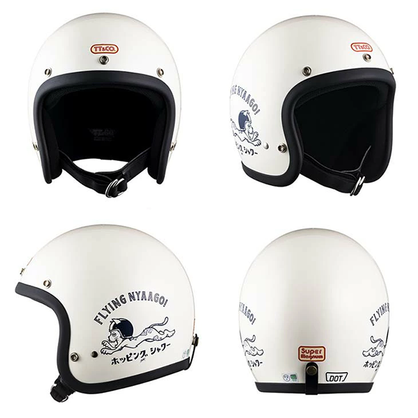 ジェット ヘルメット スーパーマグナム FLYING NYAAGO TT&CO.