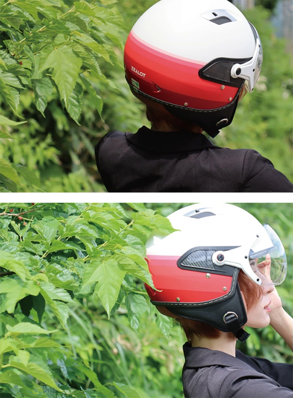 ジェット ヘルメット インナーシールド JR0017 ジーロット
