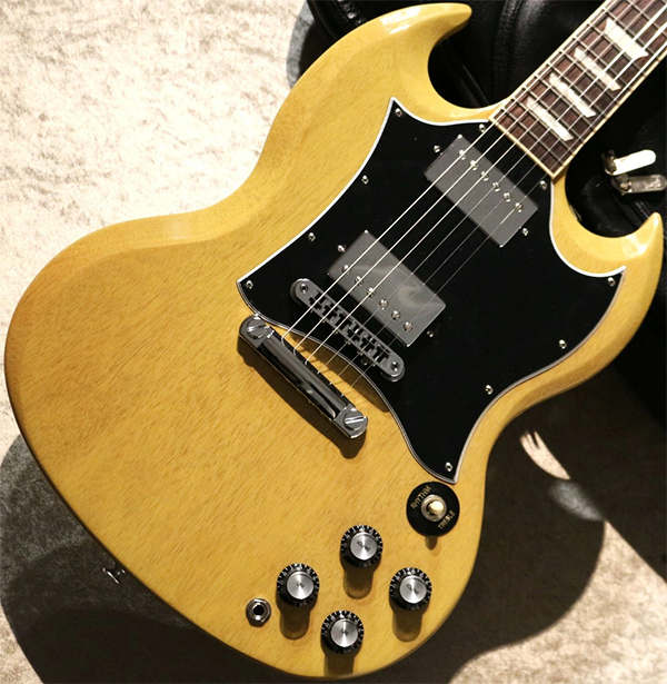 エレキギター ギブソン Gibson Custom Color Series SG Standard TV Yellow

