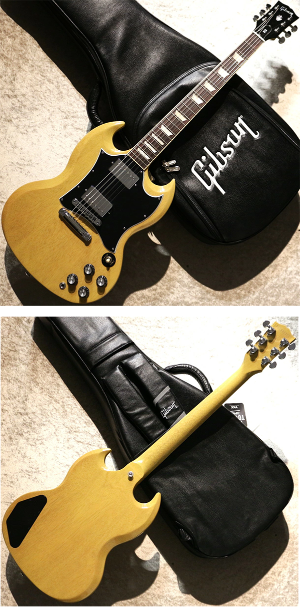 エレキギター ギブソン Gibson Custom Color Series SG Standard TV Yellow
