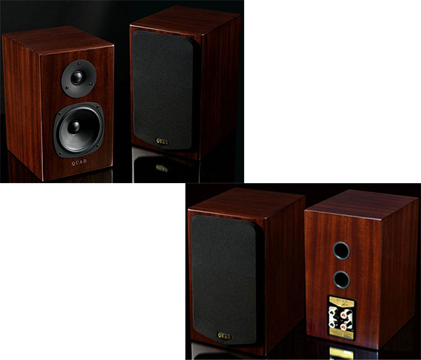  スピーカー 11L Classic Signature/PM ピアノサペリマホガニー（ペア） QUAD
