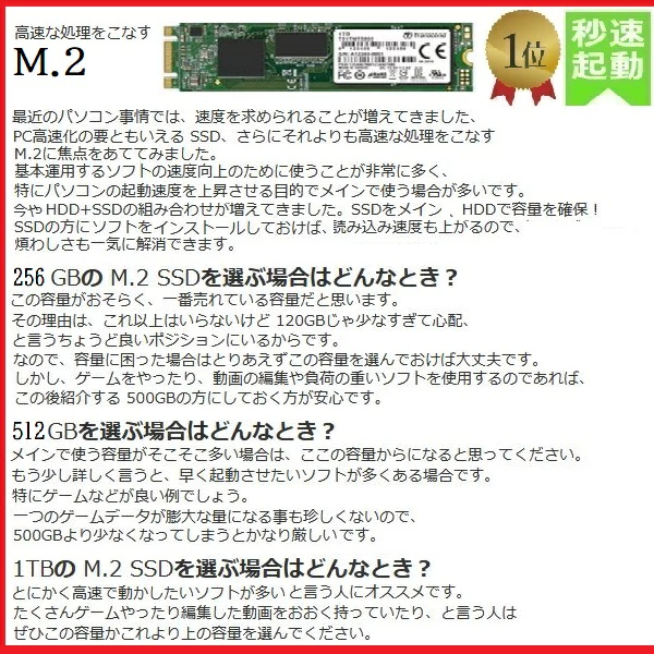 メモリについて