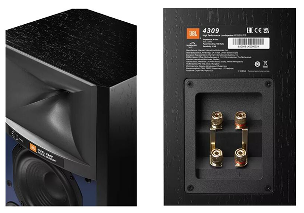 ブックシェルフ スピーカー スタジオモニター ペア 2本 JBL 4309