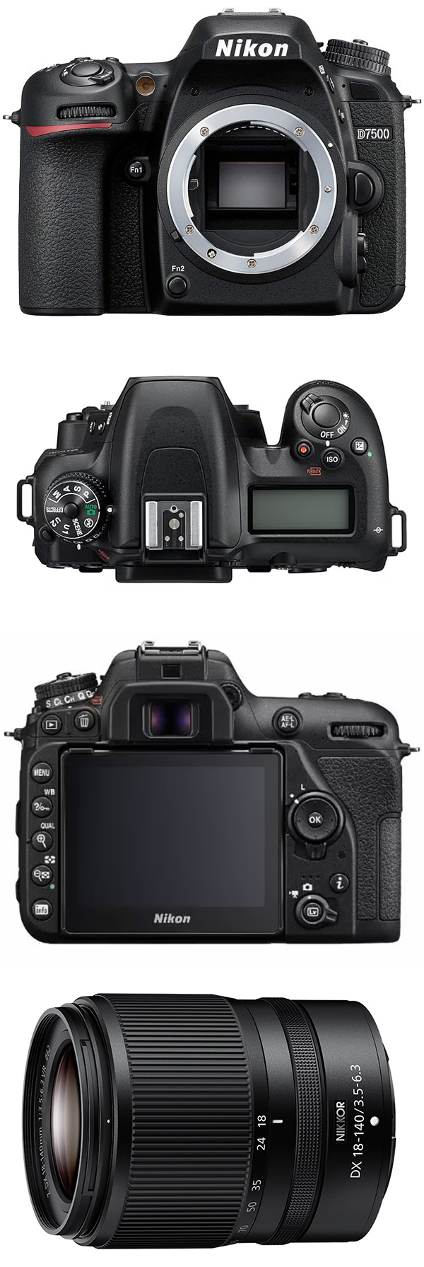 カメラ デジタル一眼 ニコン Nikon D7500 18-140VR レンズキット