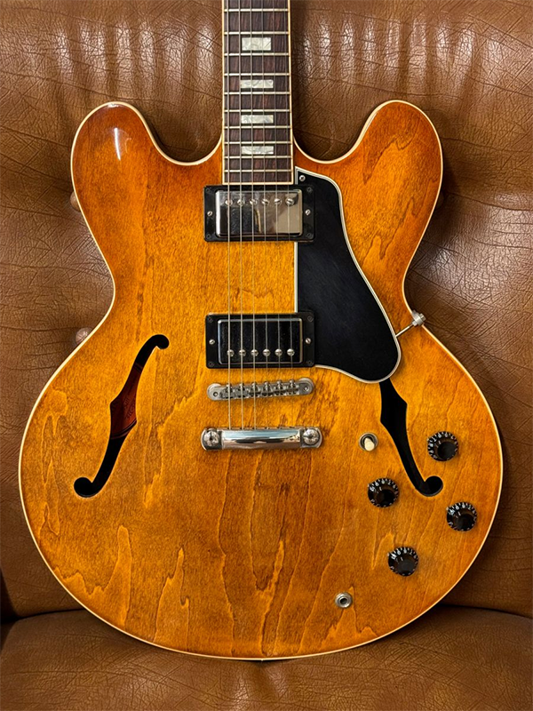 エレキギター セミアコ ギブソン Gibson Memphis ES-335 Block Plain Top 2016年製