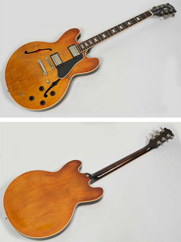 エレキギター セミアコ ギブソン Gibson Memphis ES-335 Block Plain Top 2016年製