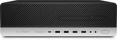 エイチピー デスクトップパソコン HP EliteDesk 800 G5 SF、第9世代 Core i7 9700、4K対応、Windows11 Pro、MS Office2019、USB3.0、DVD、DP×2、RAM 32GB、NVME M.2 1TB+HDD 500GB