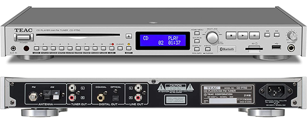 CDプレーヤー CD-P750-S Bluetooth ティアック TEAC