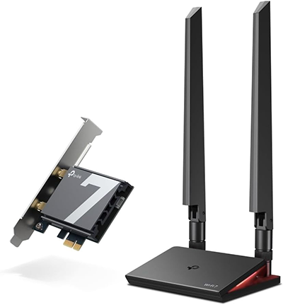新品 無線LAN Wi-Fi7 子機 デスクトップPC アダプター BE9300 TP-Link