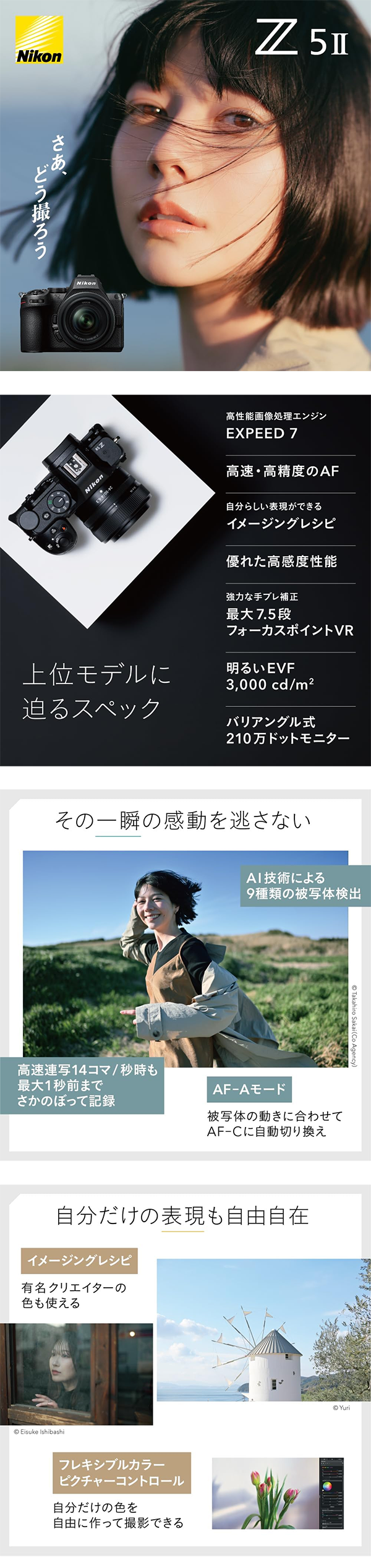 新品 カメラ ミラーレス一眼 ニコン Nikon Z5II 24-50mm