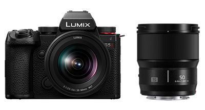 カメラ 新品 デジタル ミラーレス Panasonic LUMIX S5 MarkII DC-S5M2XW ダブルレンズ S20-60mm F3.5-5.6 S 50mm F1.8 