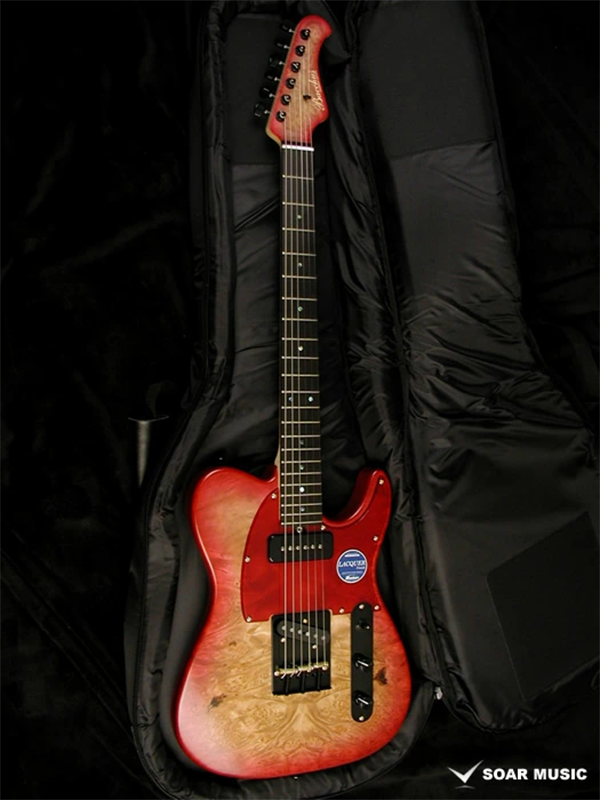 新品 エレキギター バッカス T-MASTER EWC/BM RED-BS