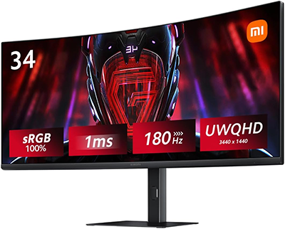 新品 曲面 モニター ディスプレイ G34WQi 34型 Xiaomi シャオミ