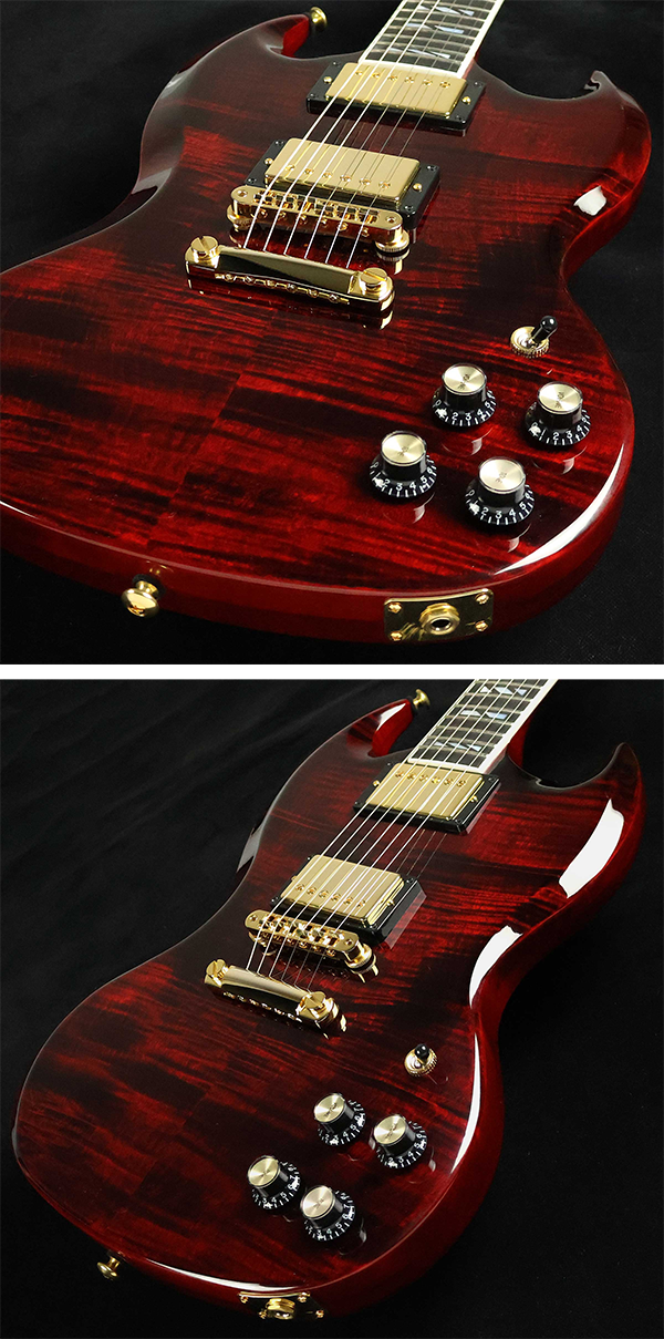 新品 エレキギター ギブソン Gibson SG Supreme Wine Red