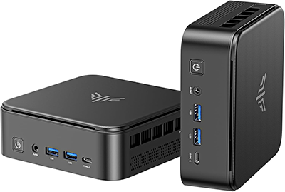 NIPOGI ゲーミングpc AMD Ryzen 5 7430U (6C/12T最大4.30GHz) ミニpc 32GB DDR4 512GB SSD mini pc Windows11 Pro 4K60Hz ミニパソコン 4K 静音 高速熱放散Type-C WiFi 6 Bluetooth 5.2