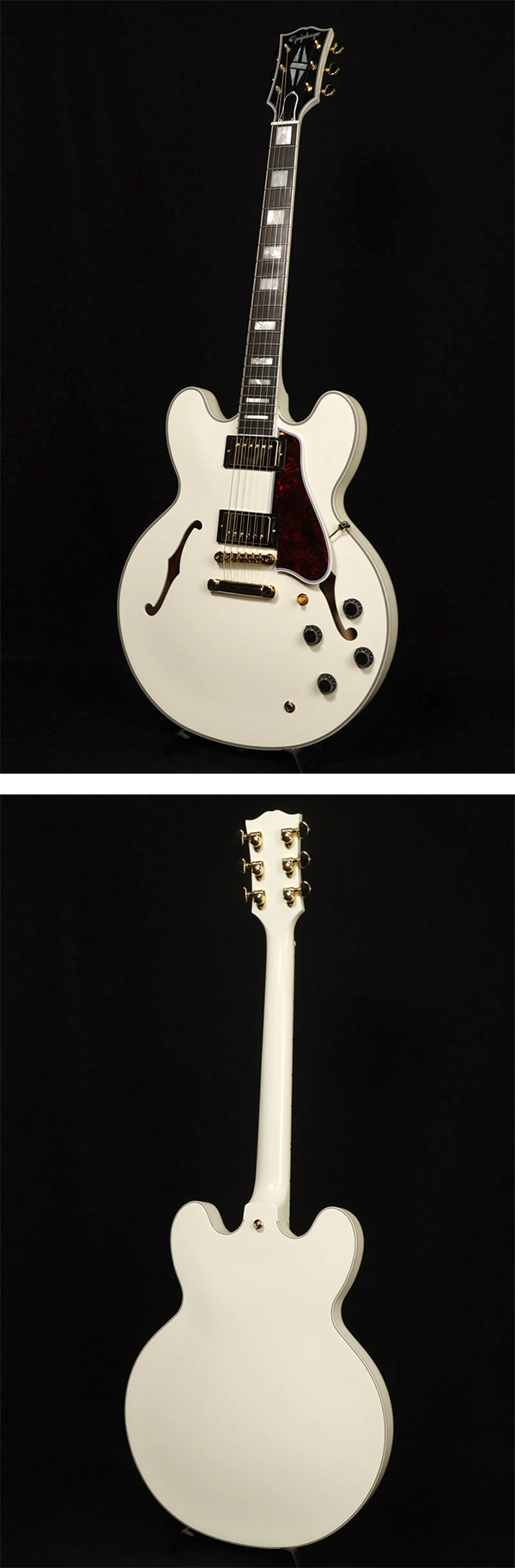 新品 エレキギター エピフォン Epiphone 1959 ES-355 Classic White