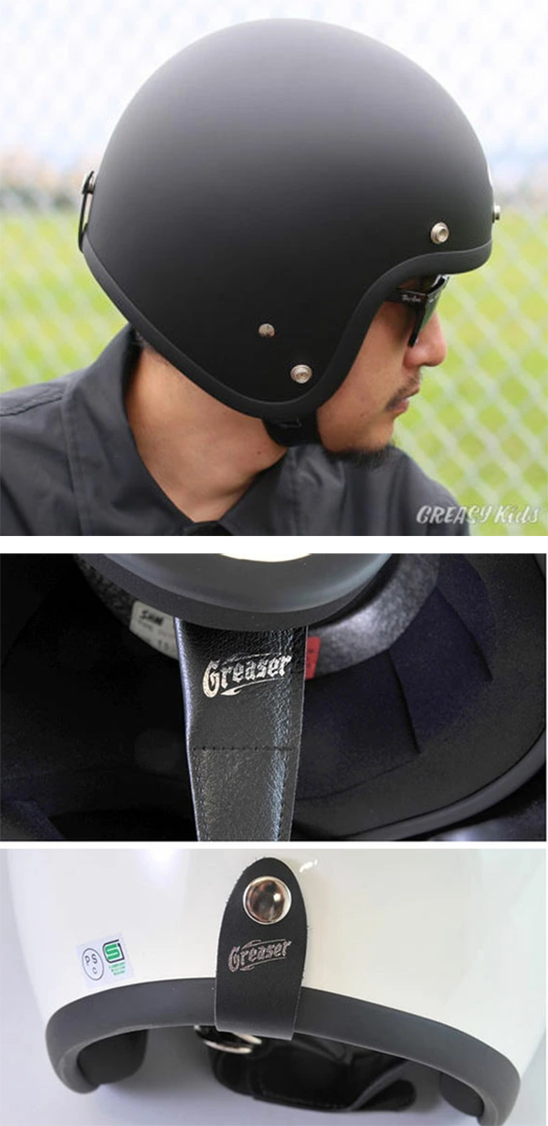 ジェット ヘルメット グリーサー GREASER 60's PLAIN DIN MARKET
