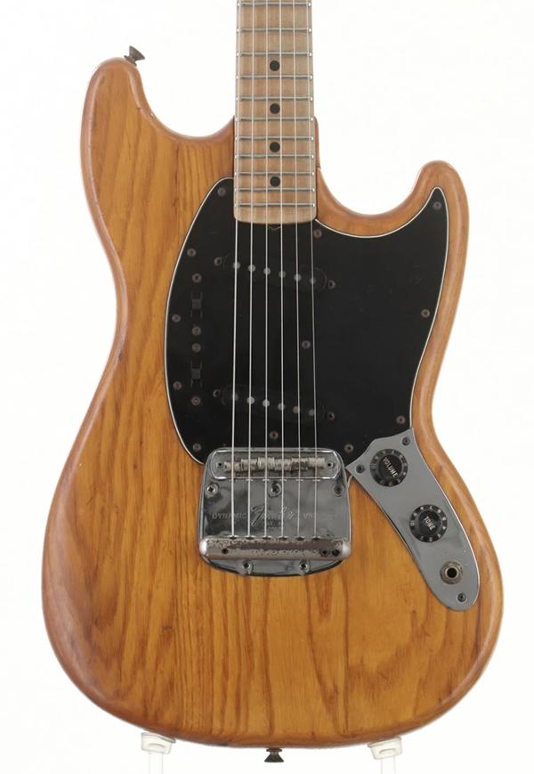 中古 エレキギター フェンダー ムスタング Fender USA Mustang Natural 1978年製