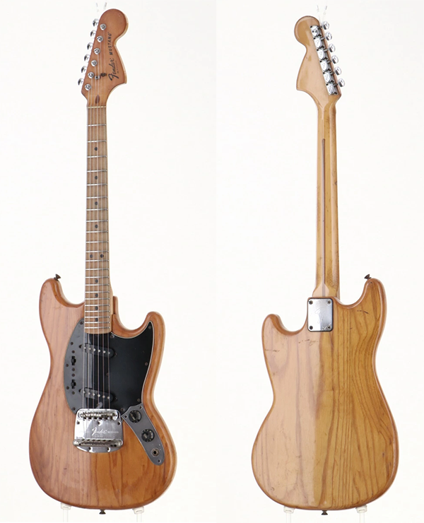 中古 エレキギター フェンダー ムスタング Fender USA Mustang Natural 1978年製