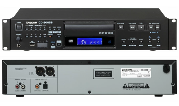 CDプレーヤー CD-200SB TASCAM タスカム