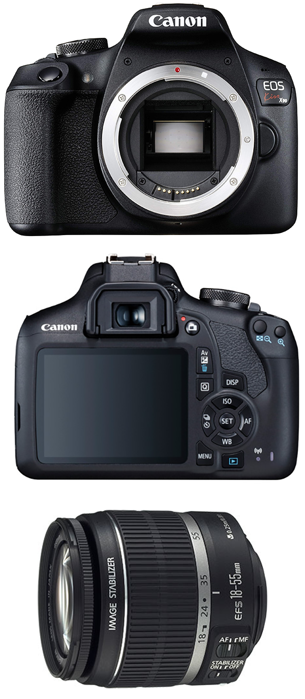 新品 デジタル一眼カメラ キヤノン Canon EOS Kiss X90 18-55mm