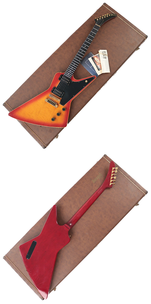 中古 エレキギター ギブソン エクスプローラー Gibson THE EXPLORER ACB 1983年製