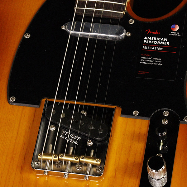 新品 エレキギター フェンダー テレキャスター Fender American Performer Telecaster Honey Burst