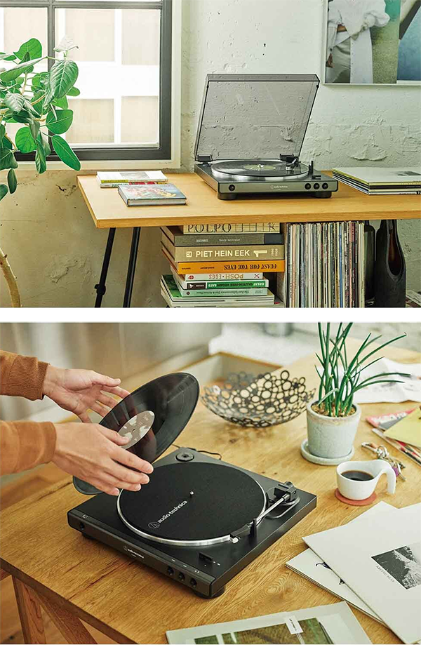 レコード プレーヤー AT-LP60X レッド audio-technica オーディオテクニカ