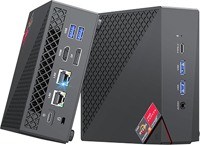 新品 ミニデスクトップパソコン Nipogi gaming pc Ryzen7 3画面同時出力 Windows11 Pro